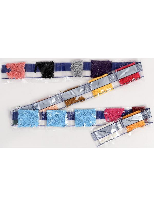 Алмазная мозаика с полным заполнением на холсте «Лунная принцесса», 30 х 40 см