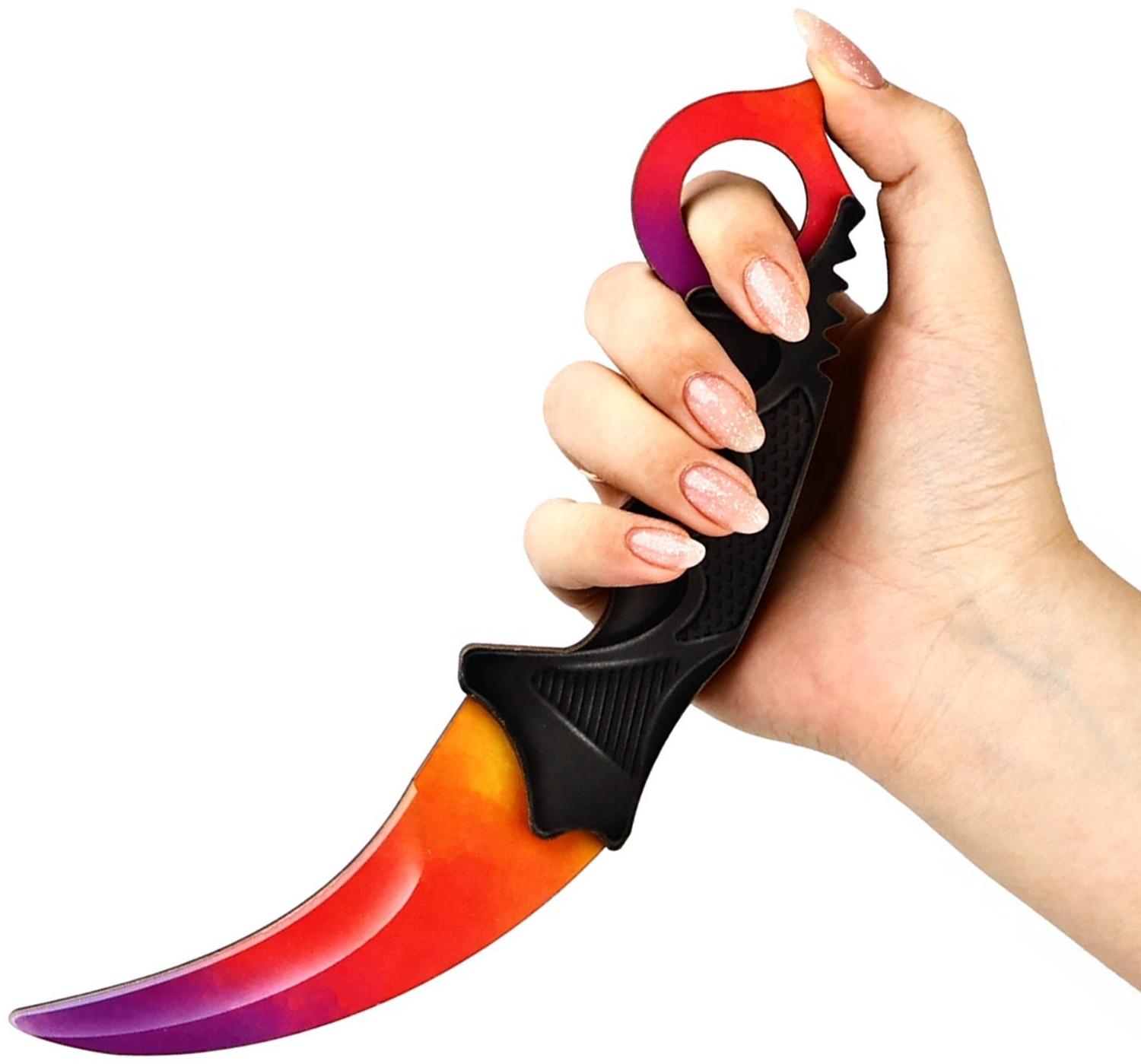 Деревянное оружие, детское сувенирное «Яркий», автомат, пистолет, керамбит, набор 3 шт