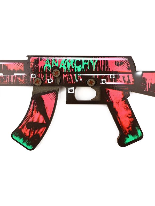 Деревянное оружие, детское сувенирное «Яркий», автомат, пистолет, керамбит, набор 3 шт