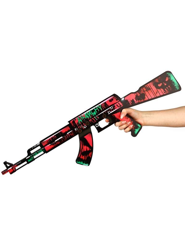 Деревянное оружие, детское сувенирное «Яркий», автомат, пистолет, керамбит, набор 3 шт