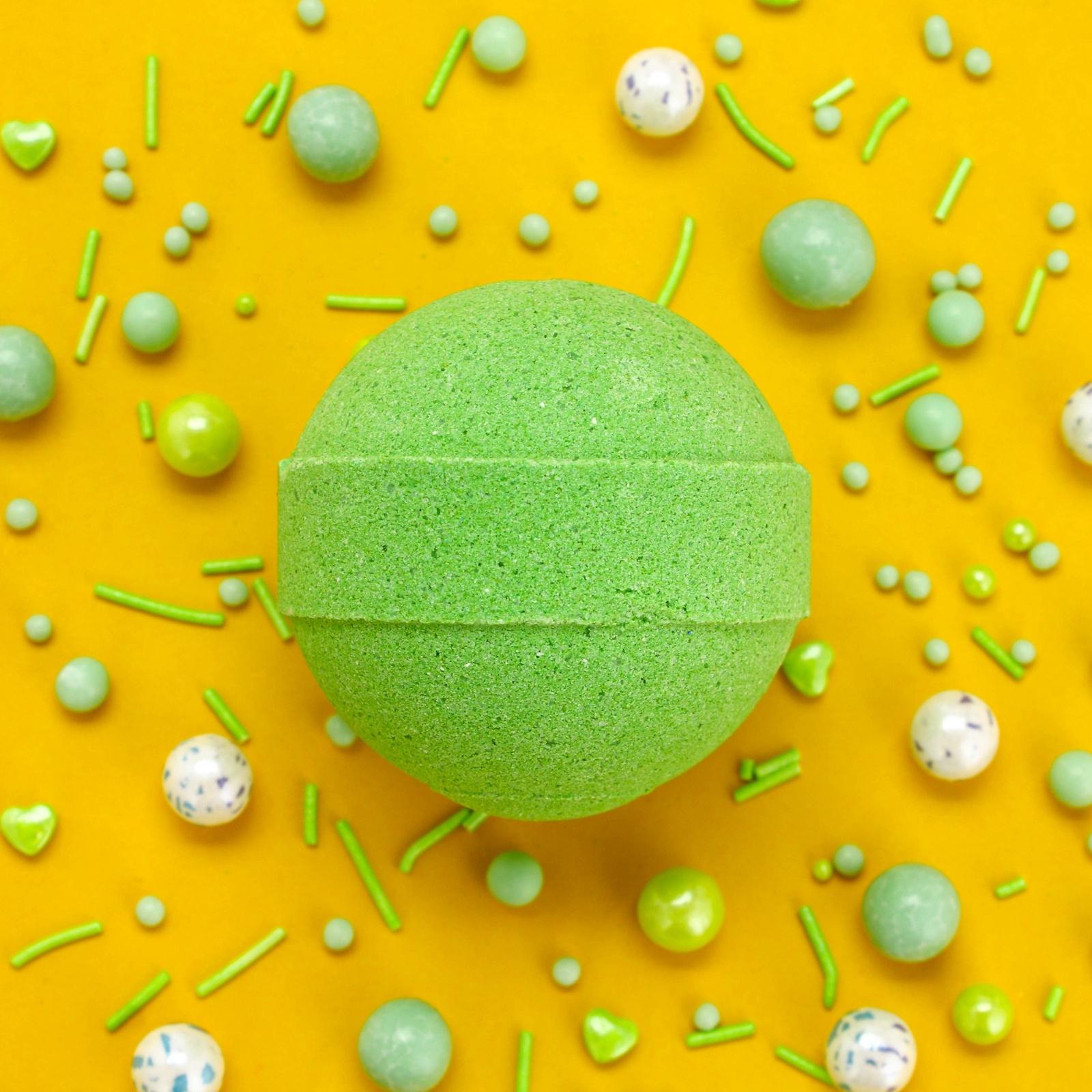 Бомбочка для ванны, 130 г, аромат лимона и лайма, TeenBee