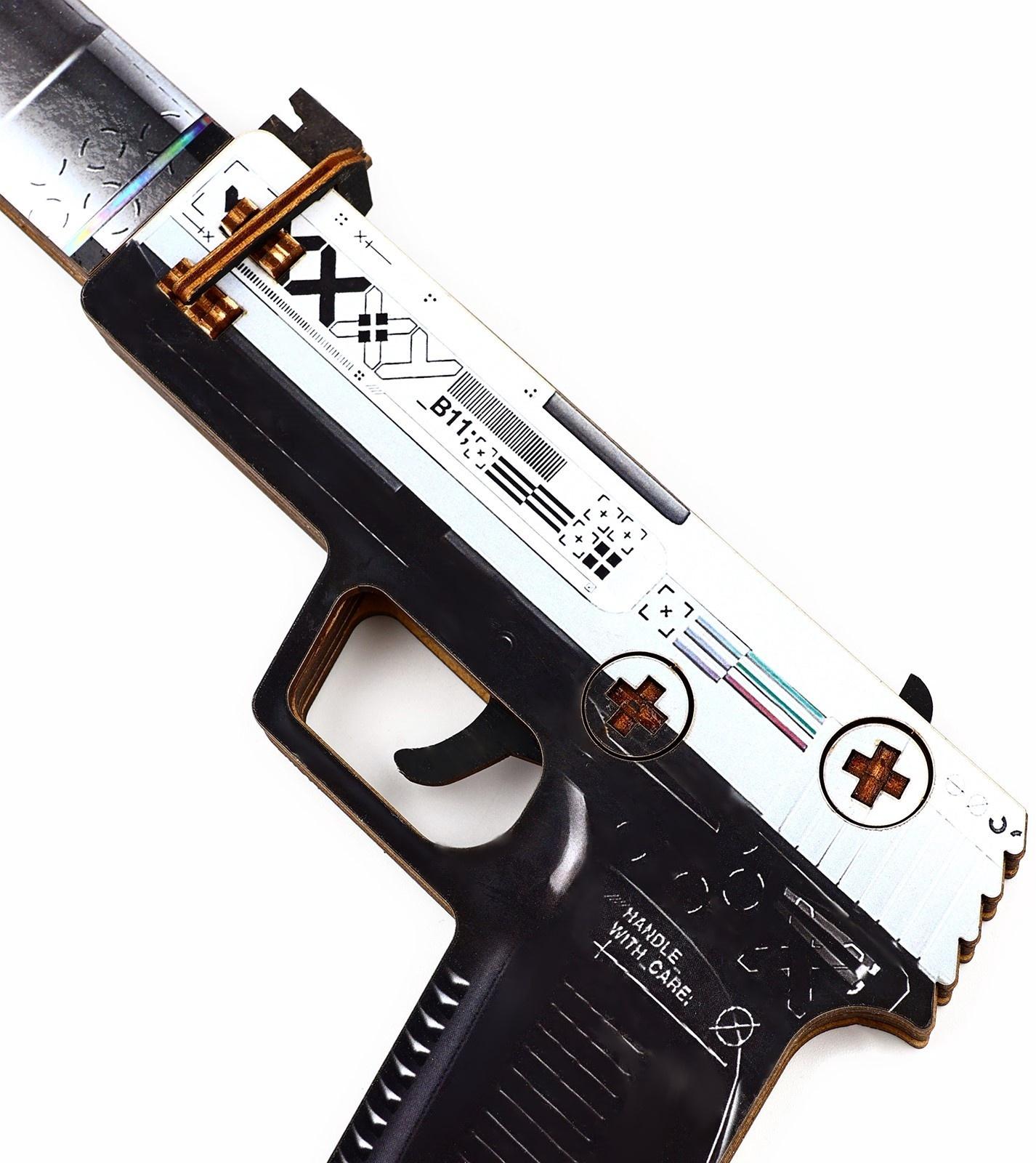 Деревянное оружие, детское сувенирное «Император», автомат, пистолет, нож охотничий, набор 3 шт