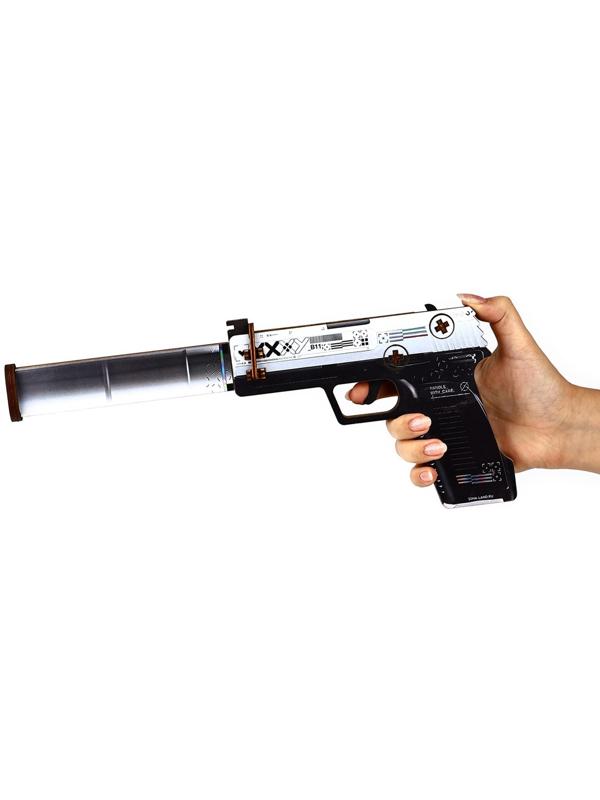 Деревянное оружие, детское сувенирное «Император», автомат, пистолет, нож охотничий, набор 3 шт