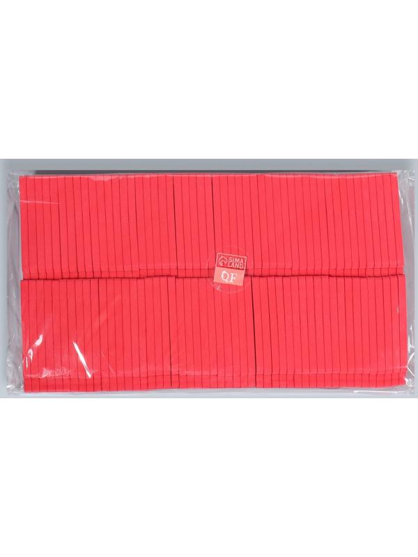 Набор разделителей для пальцев, 100 пар, красные