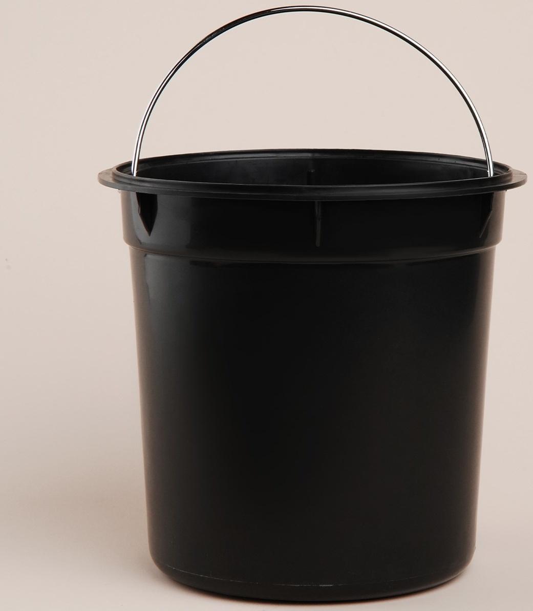 Ведро для мусора SL Home, 5 л, 20,5×24×26 см, цвет бежевый