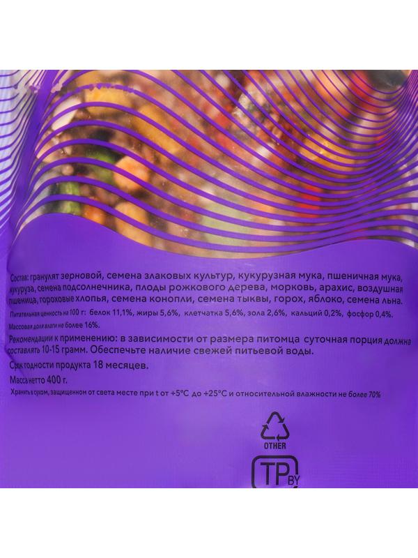 Smile King корм для хомяка, дой-пак пакет 400г