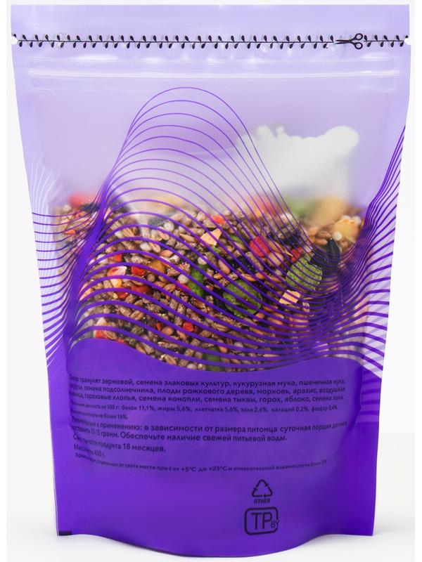 Smile King корм для хомяка, дой-пак пакет 400г