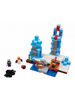 Конструктор Lp «Ледяные шипы» 18025 (Minecraft 21131) 386 деталей