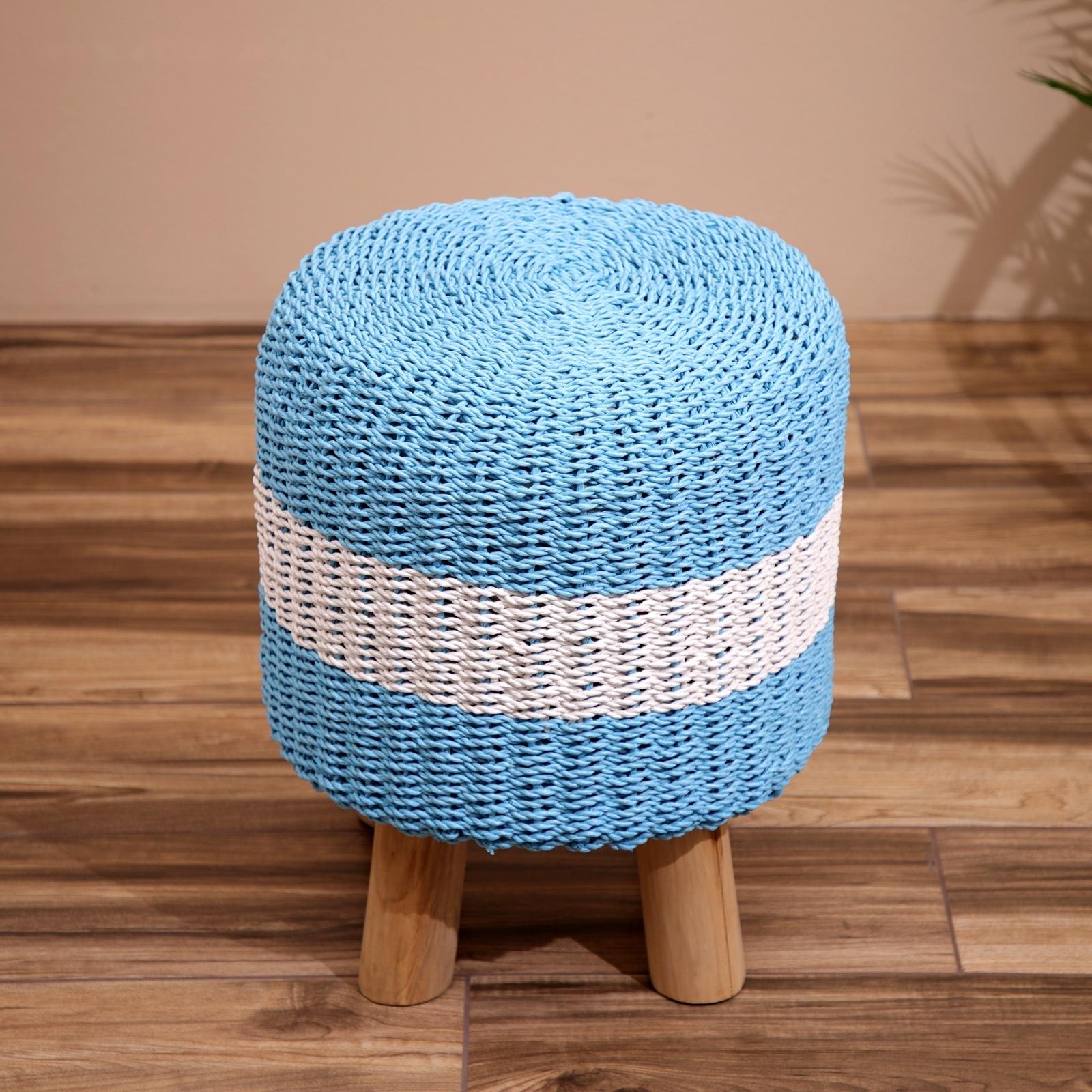 Табурет плетёный, 40×40×50 см