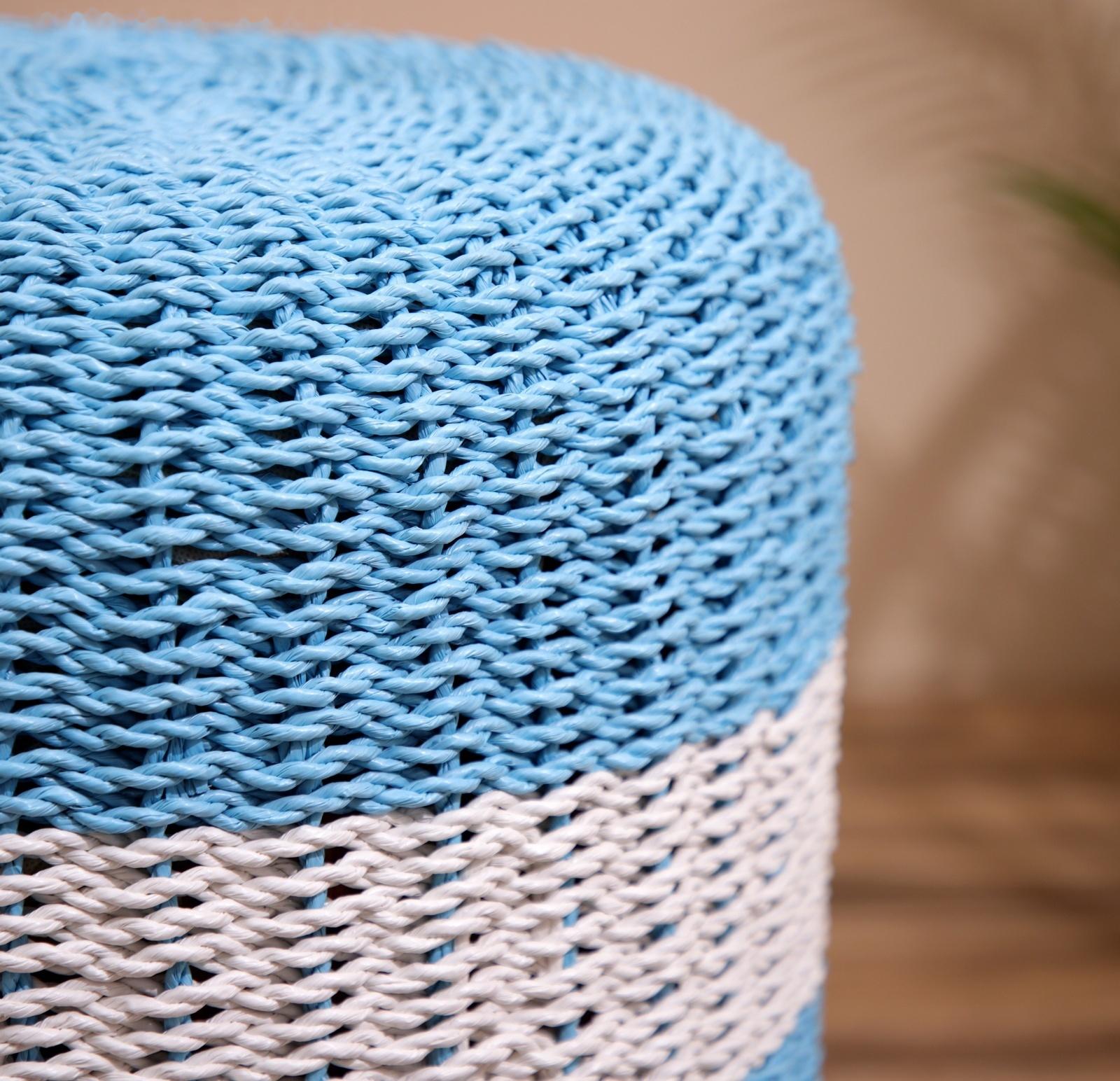 Табурет плетёный, 40×40×50 см