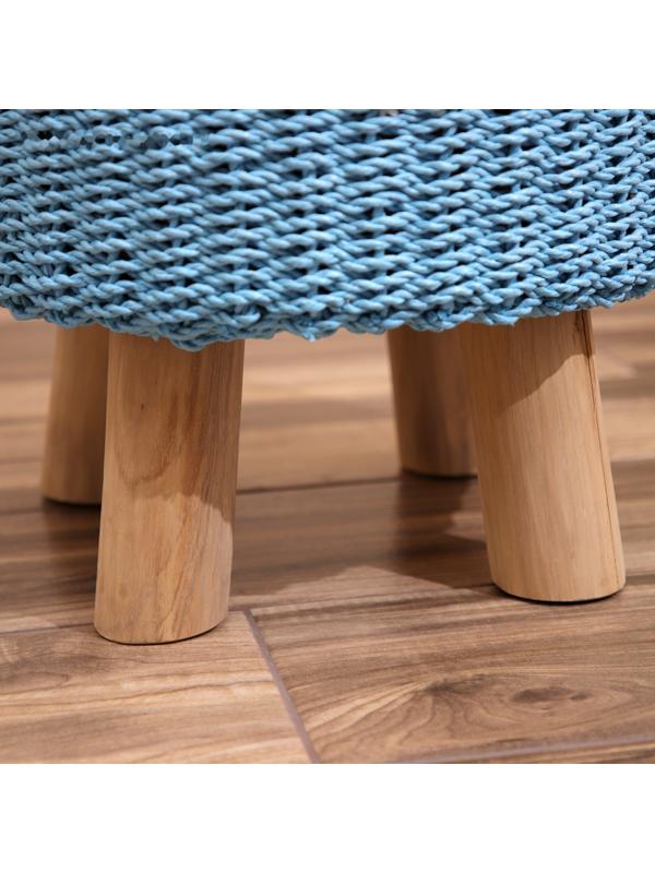 Табурет плетёный, 40×40×50 см