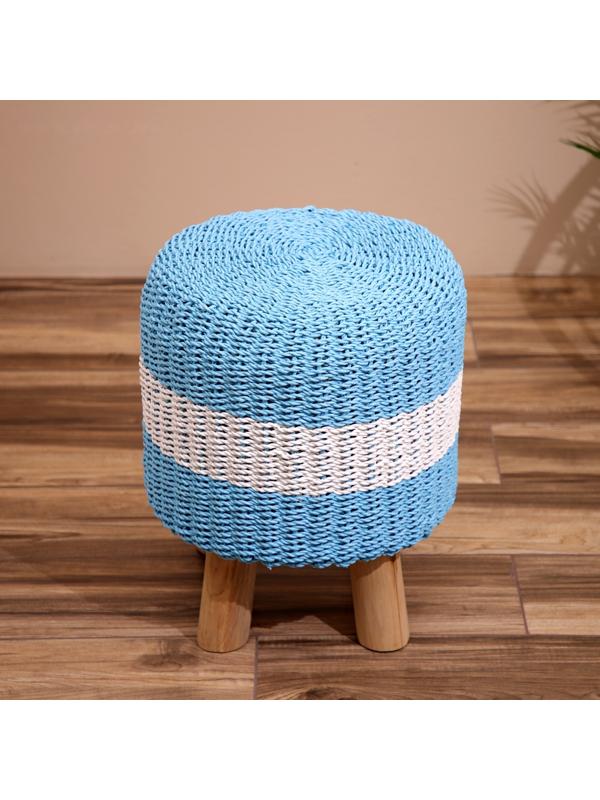 Табурет плетёный, 40×40×50 см