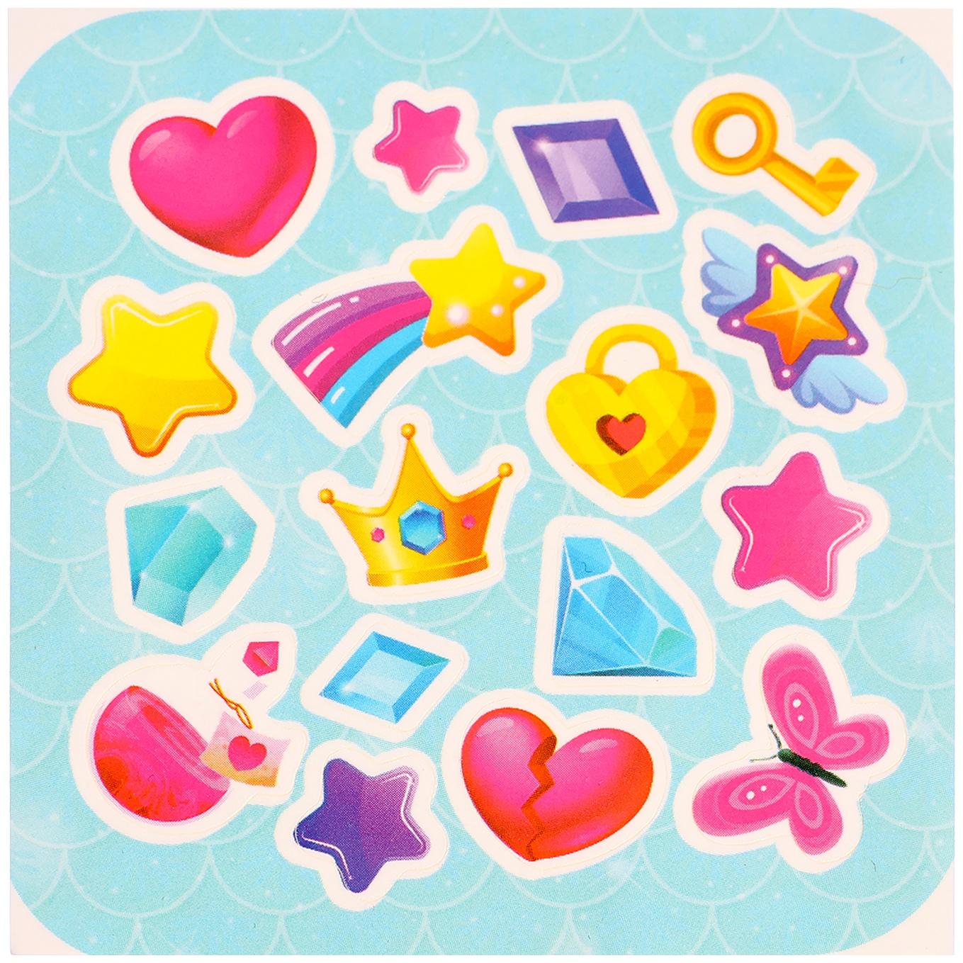 Игрушка-сюрприз «Морской пони» со светом и наклейками, МИКС