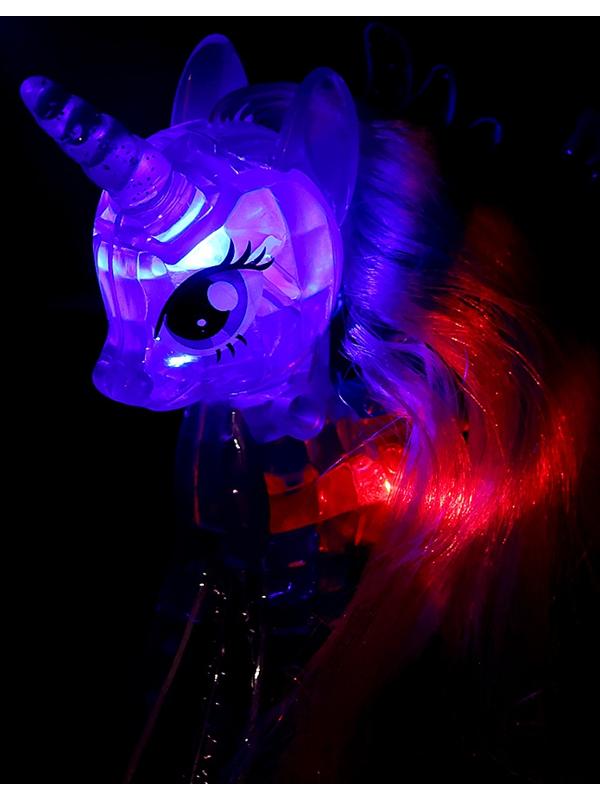 Игрушка-сюрприз «Сверкающий пони» со светом и татуировками, МИКС