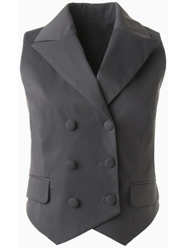 Жилет женский  MINAKU:Safari цвет графит, р-р 44