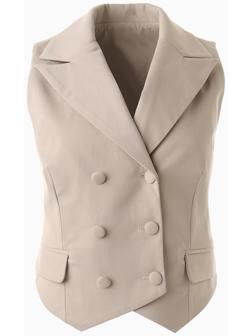 Жилет женский  MINAKU:Safari цвет бежевый, р-р 44