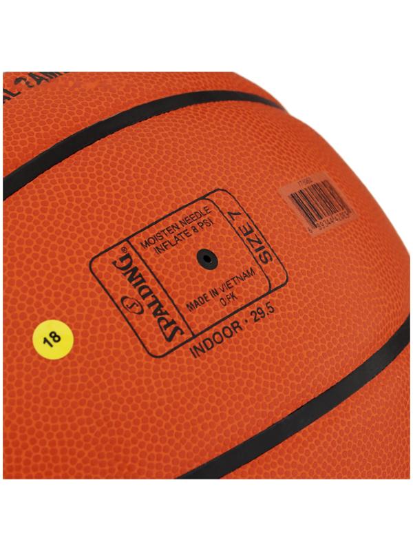 Баскетбольный мяч SPALDING TF-1000 Precision, 77526z, клееный, р. 7, microfiber PU