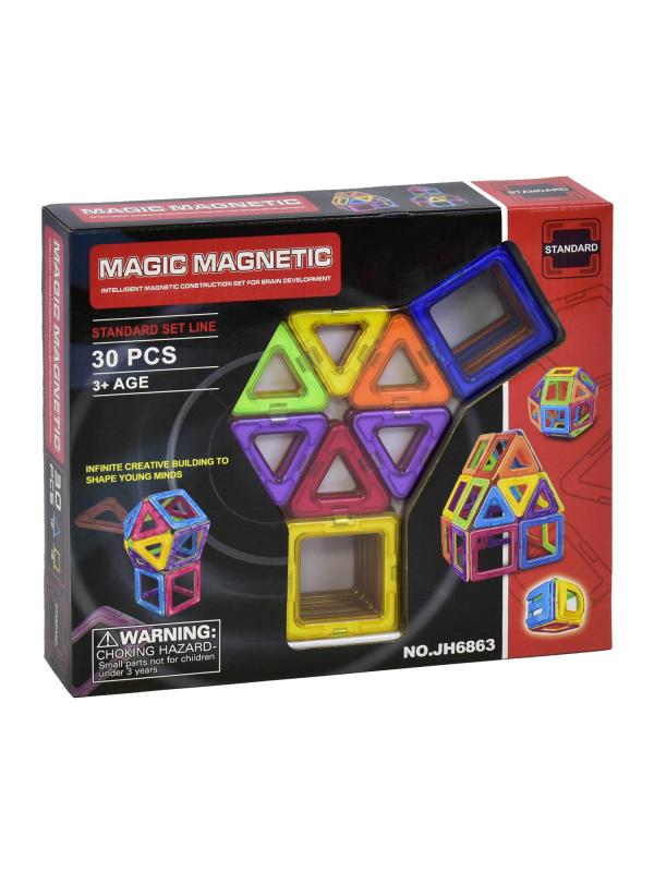 Магнитный конструктор «Magic Magnetic» JH6863 30 деталей