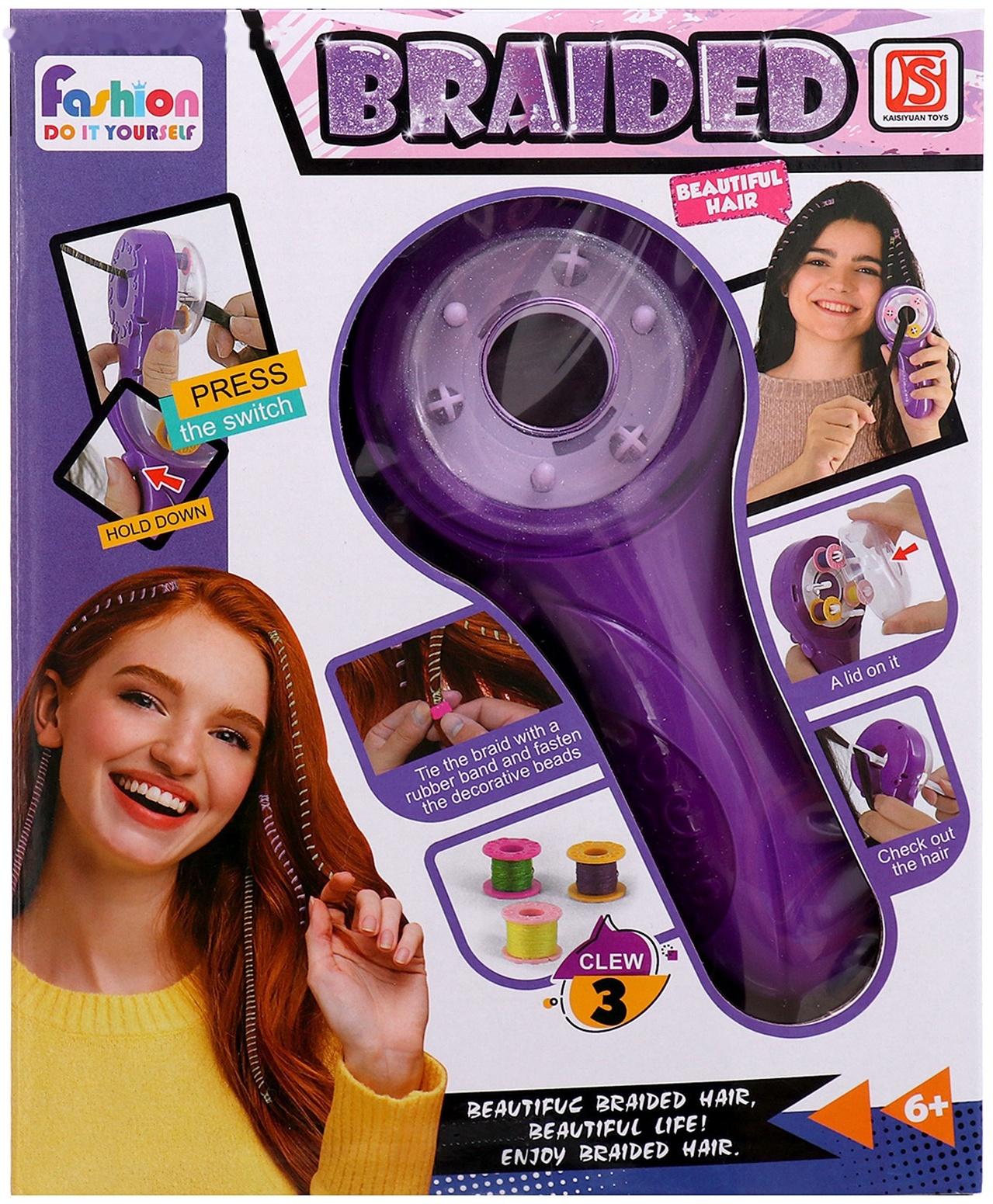 Набор парикмахера «Косички», с аксессуарами