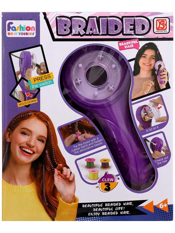 Набор парикмахера «Косички», с аксессуарами