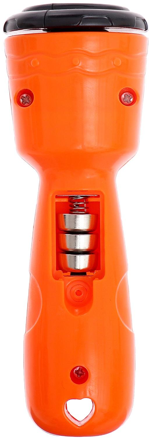 Проектор-фонарик «Страшные истории», 3 слайда, 24 картинки, цвет оранжевый