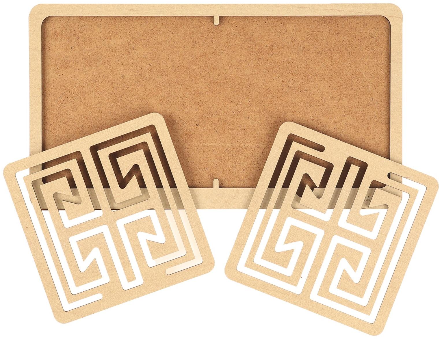 Развивающий набор нейротренажеров для детей «Межполушарные доски», 10 трафаретов