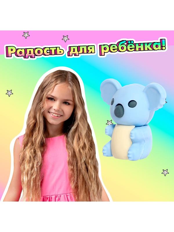 Игровой набор ластиков «Зверушки», 5 шт., МИКС