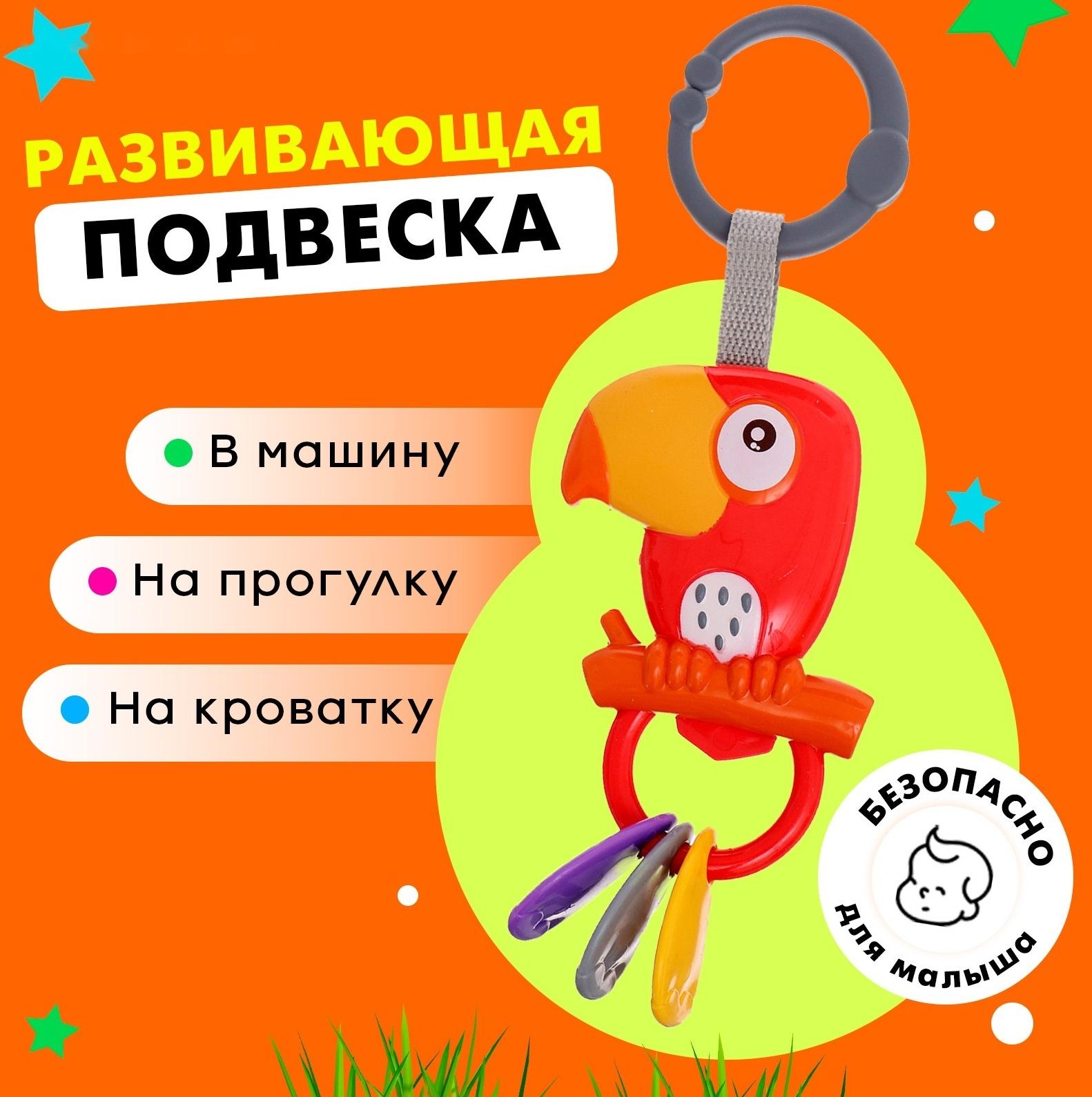 Развивающая подвеска «Попугай»