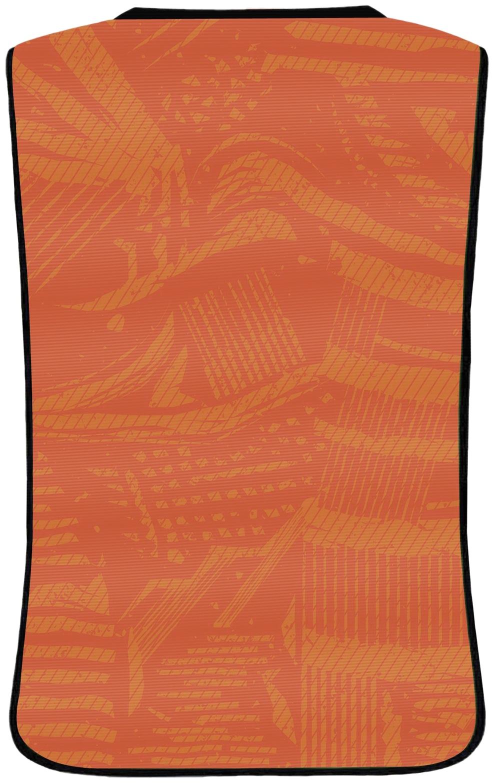 Манишка футбольная на резинке ONLYTOP Print, р. 50-56, цвет оранжевый