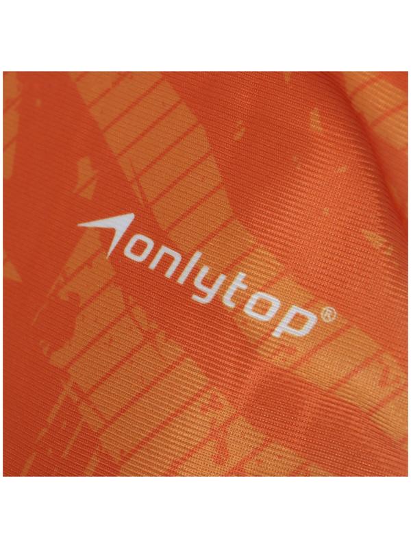 Манишка футбольная на резинке ONLYTOP Print, р. 50-56, цвет оранжевый