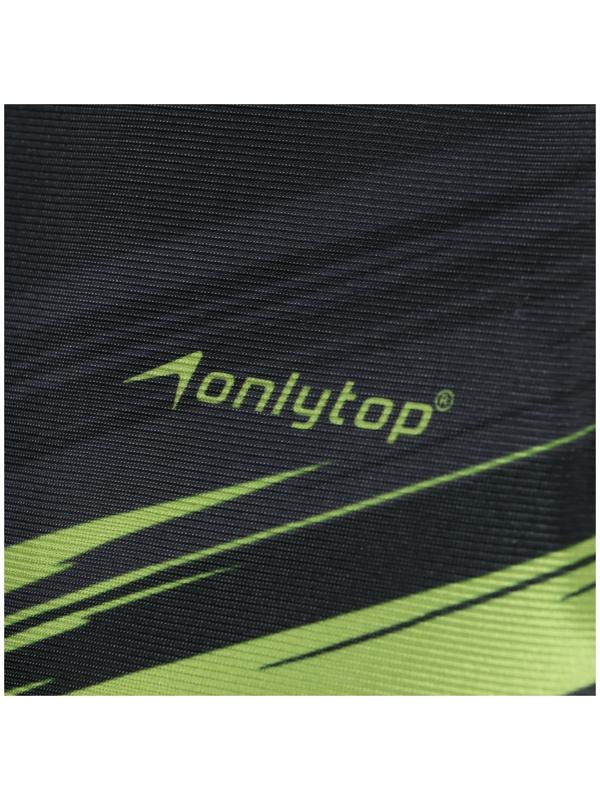 Манишка футбольная детская на резинке ONLYTOP Checkmark, р. 36-40, цвет зелёный