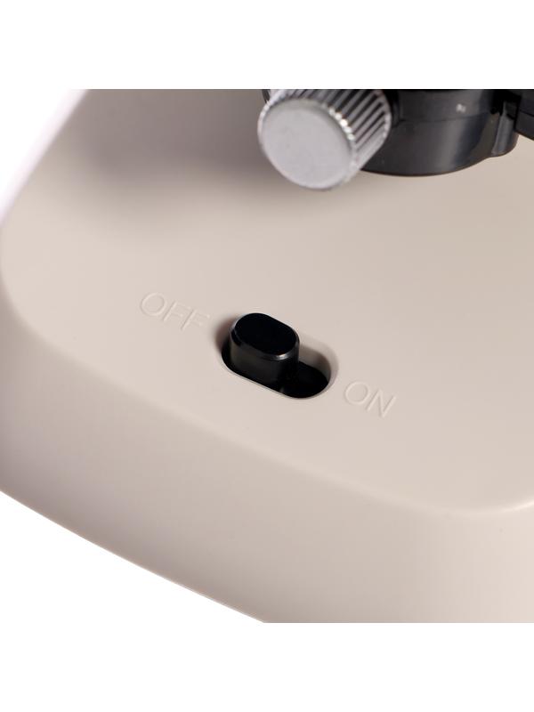 Микроскоп, с планетой, держатель для телефона, подсветка, увеличение x100, x400, x1200