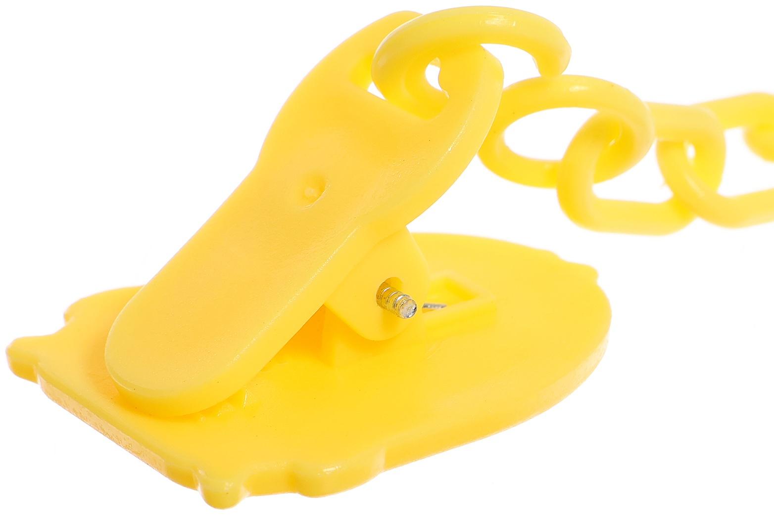 Набор прорезывателей для зубов «Зверята», с держателем, пластиковая цепочка, в контейнере, 3 шт.