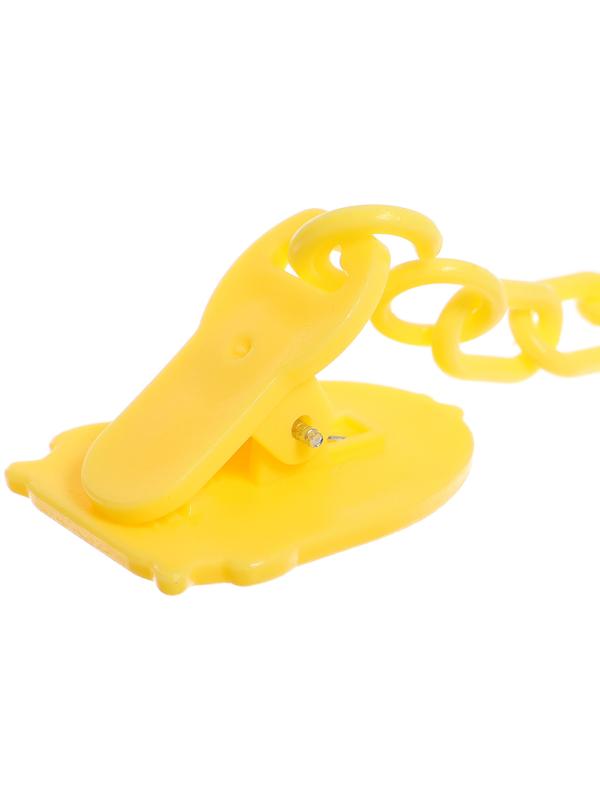 Набор прорезывателей для зубов «Зверята», с держателем, пластиковая цепочка, в контейнере, 3 шт.