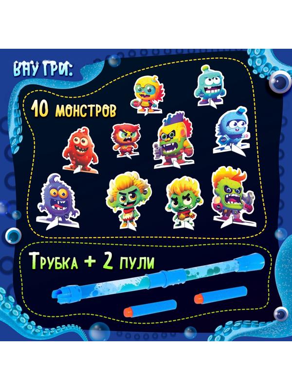 Настольная игра «Монстромания», развитие дыхания, 1 игрок, 4+