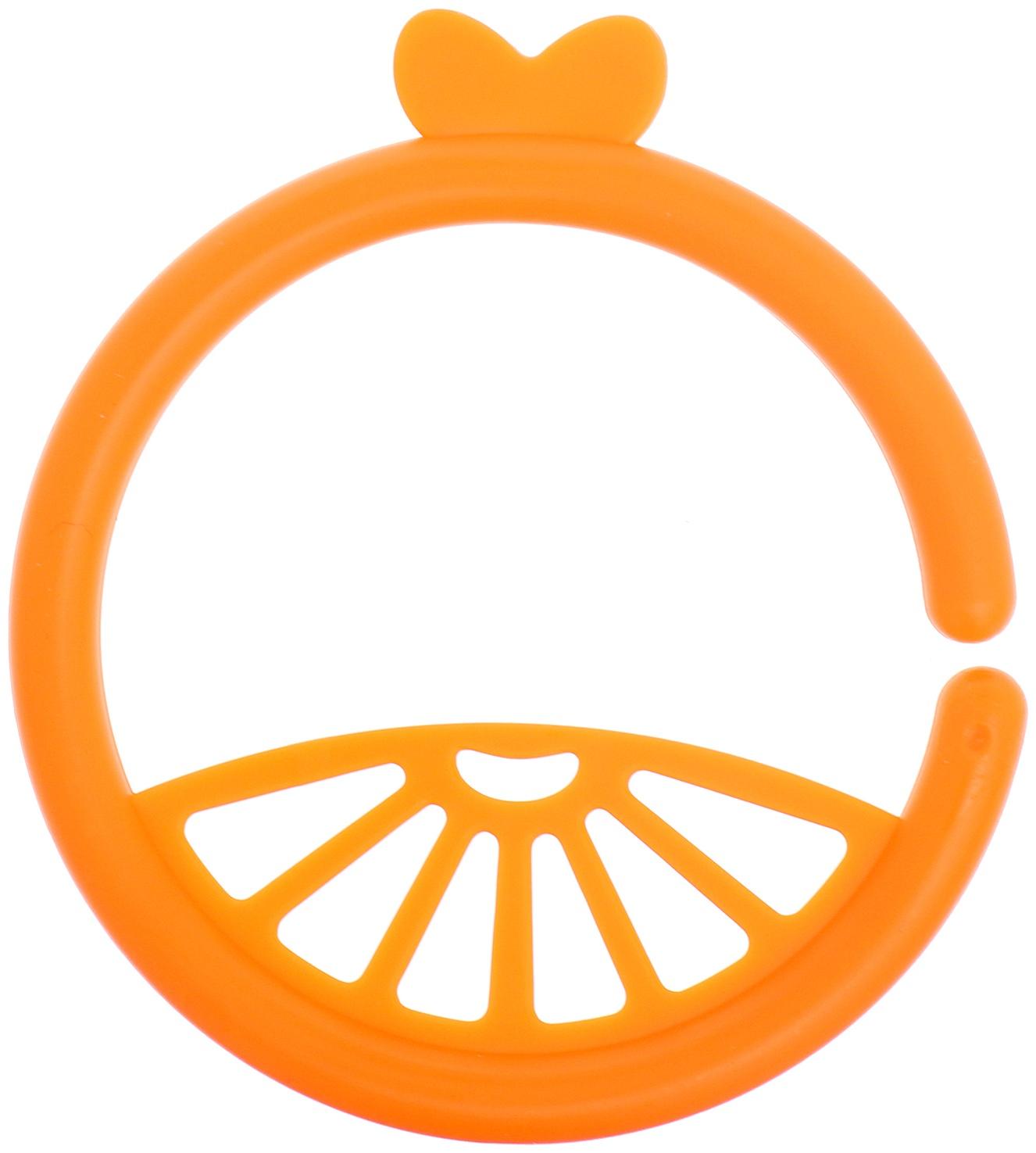 Развивающая игрушка-цепочка для зубов «Фруктовые колечки»