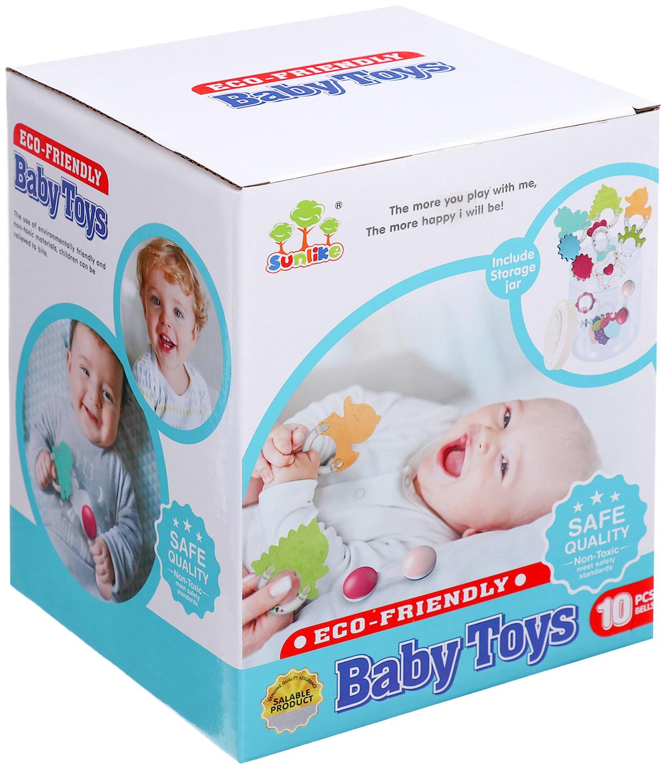 Набор погремушек с прорезывателями «Цвета и формы»