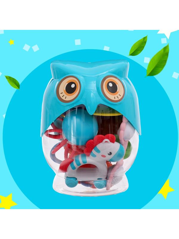 Набор погремушек с прорезывателями «Совушка»