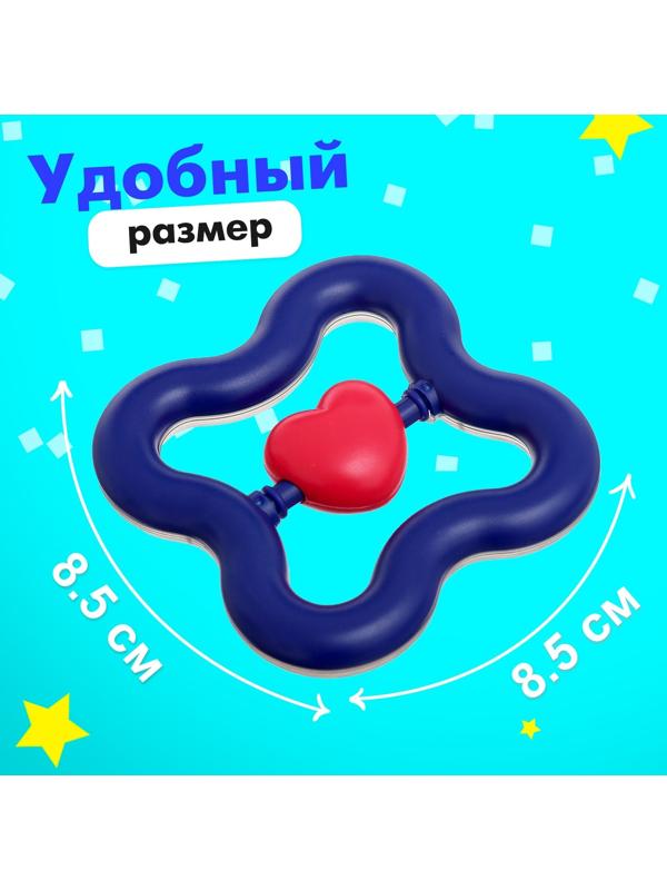 Погремушка детская «Сердечко»