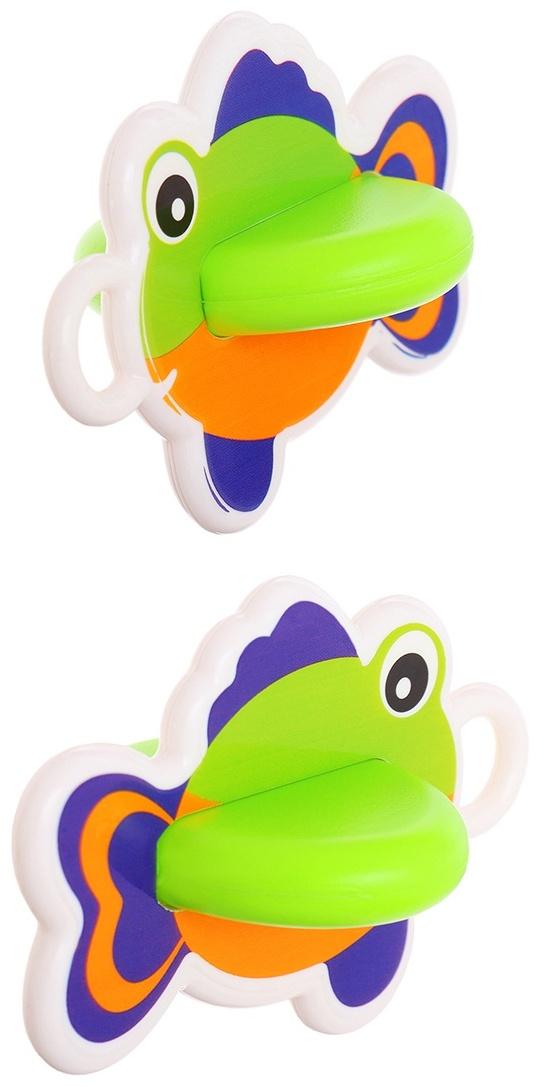 Рыбалка «Цветная волна», удочка, 3 рыбки