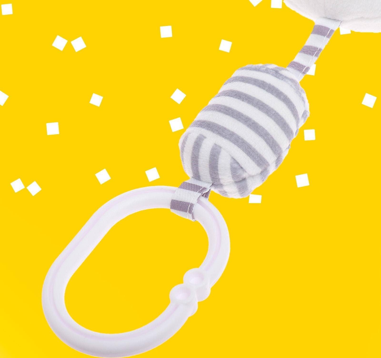 Подвеска на кроватку и коляску «Лёвчик», музыкальная, свет