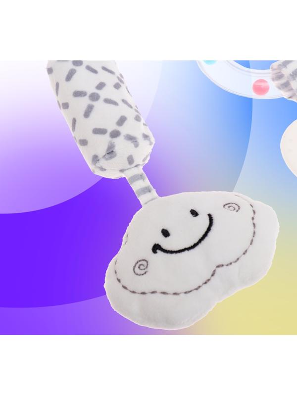 Подвеска на кроватку и коляску «Котик», музыкальная, свет