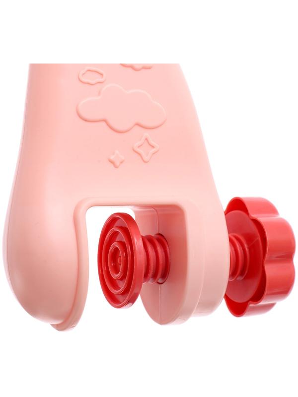 Мобиль музыкальный «Песенки совушки», на батарейках, цвет розовый