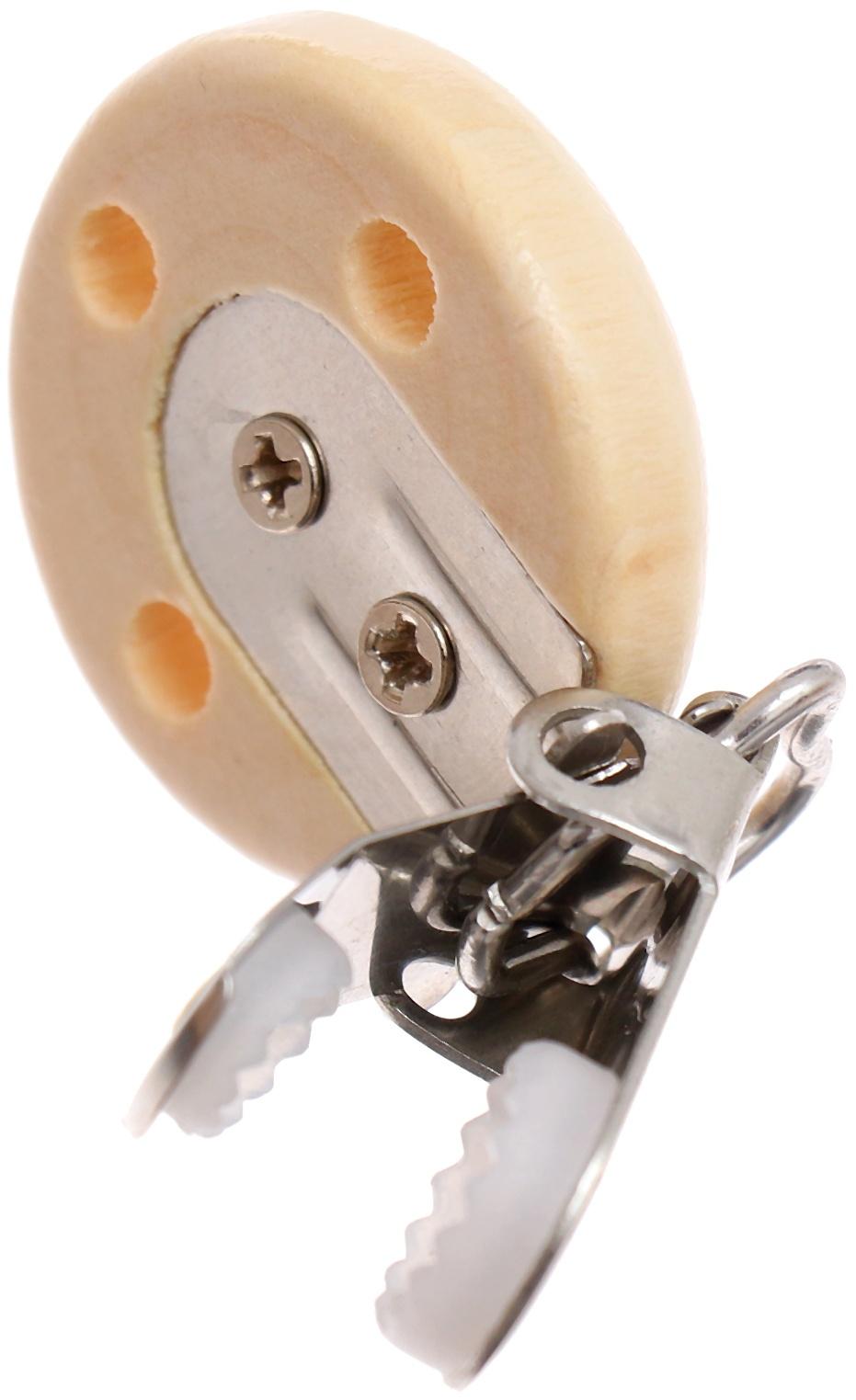 Новогодний прорезыватель для зубов «Ёлочка», с держателем, цвет зелёный