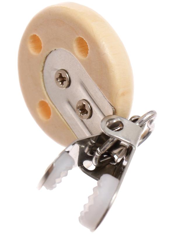 Новогодний прорезыватель для зубов «Ёлочка», с держателем, цвет зелёный