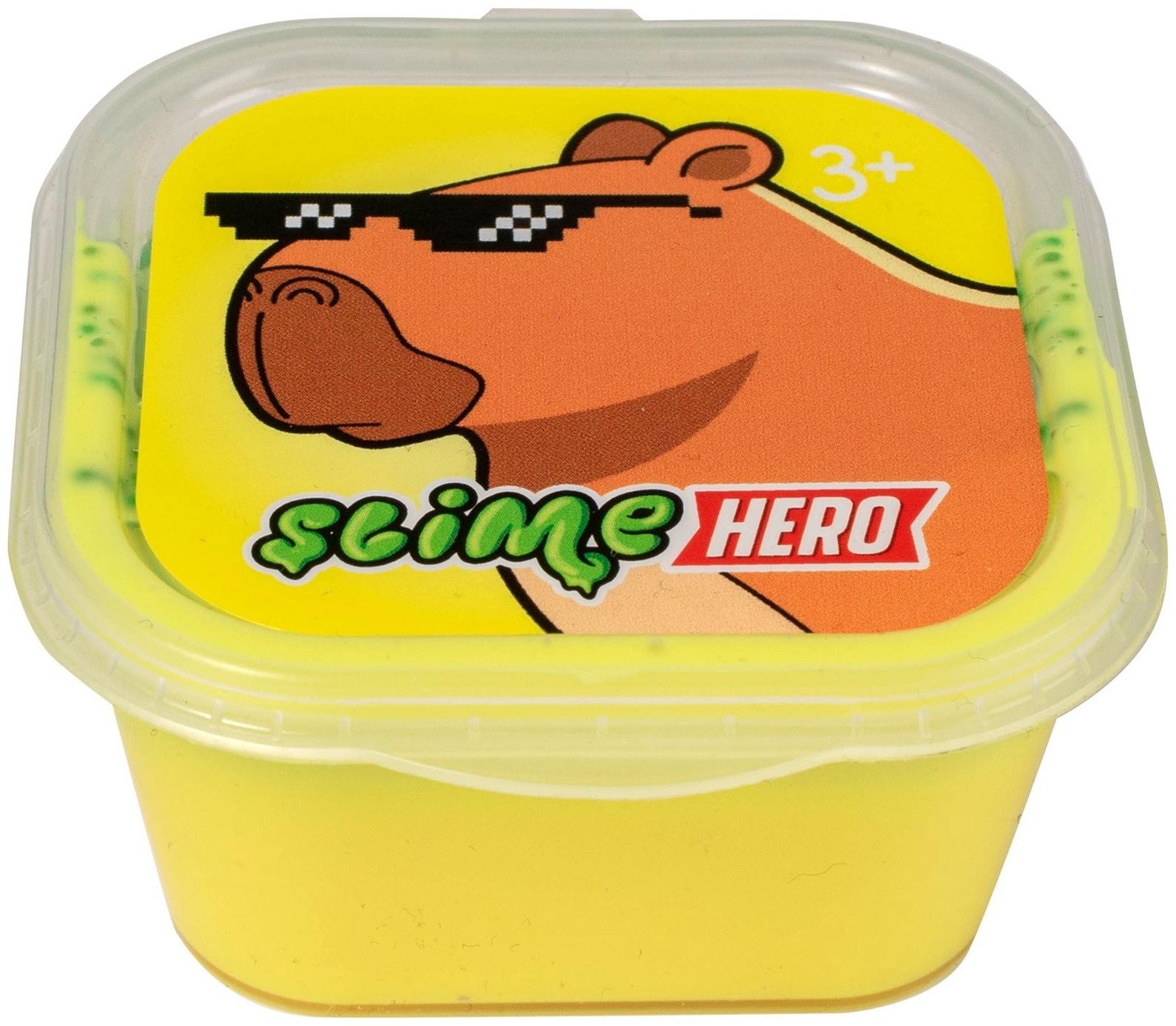 Слайм «Slime HERO. Капибара», жёлтый, 60 г