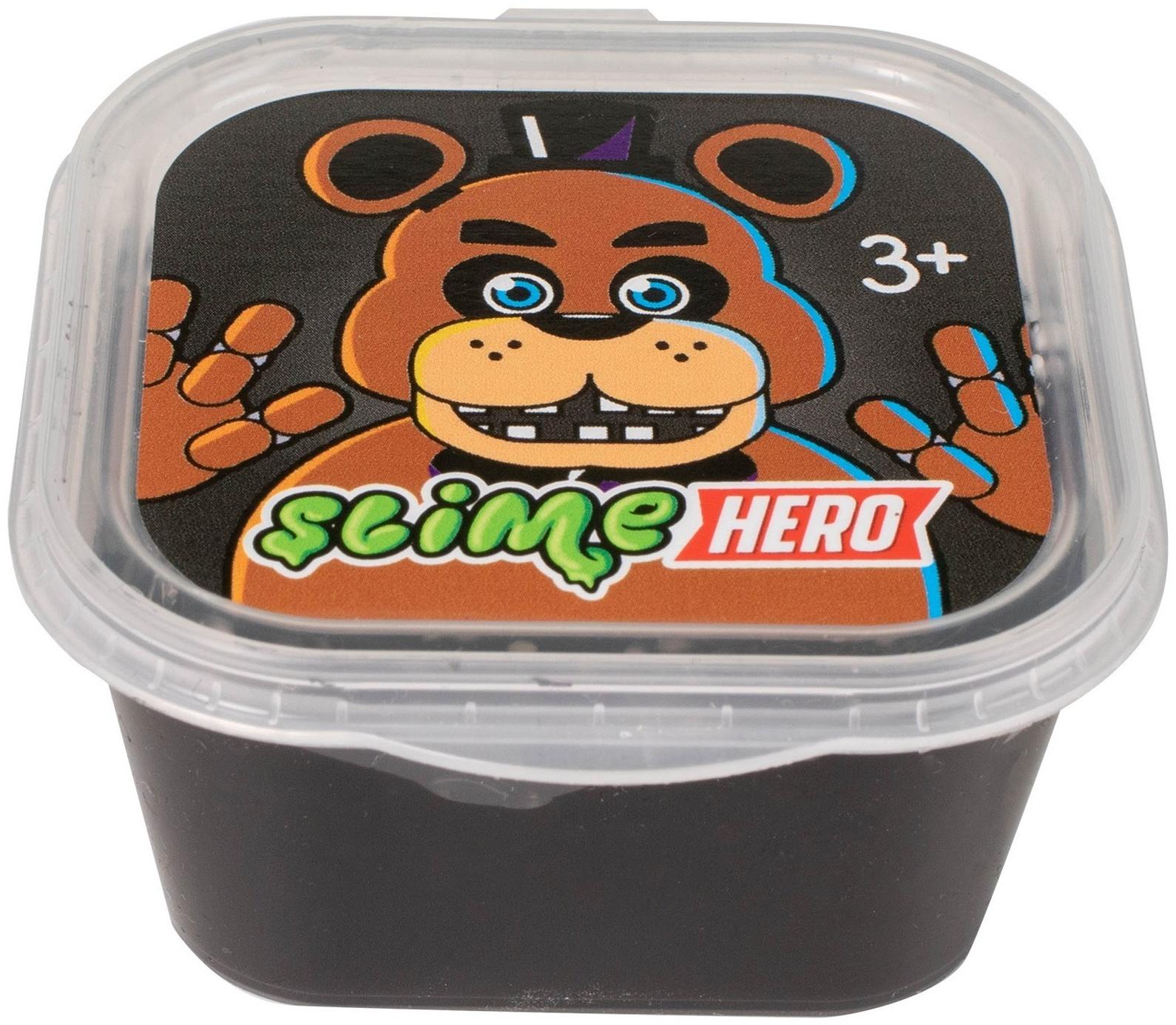 Слайм «Slime HERO. Роботы. Медведь », чёрный, 60 г