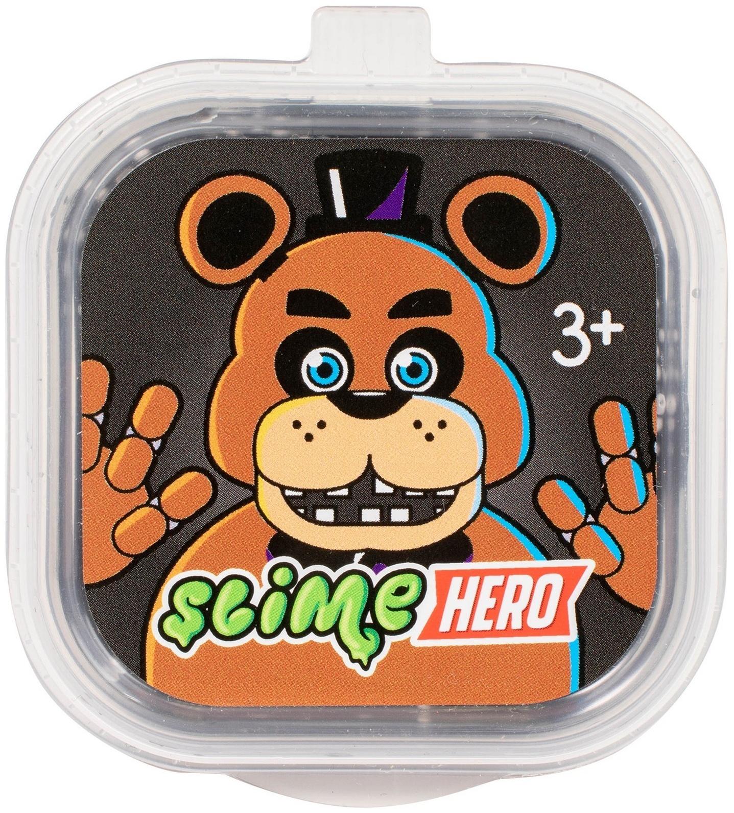 Слайм «Slime HERO. Роботы. Медведь », чёрный, 60 г