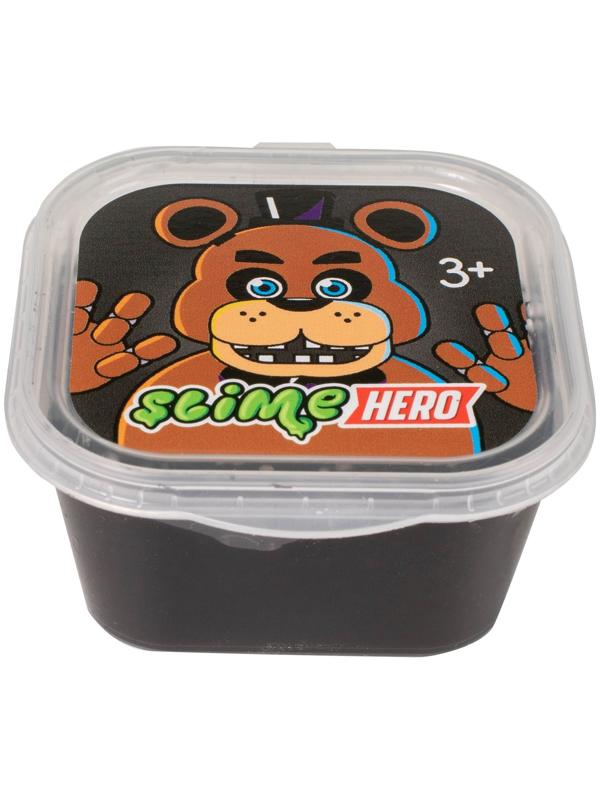Слайм «Slime HERO. Роботы. Медведь », чёрный, 60 г