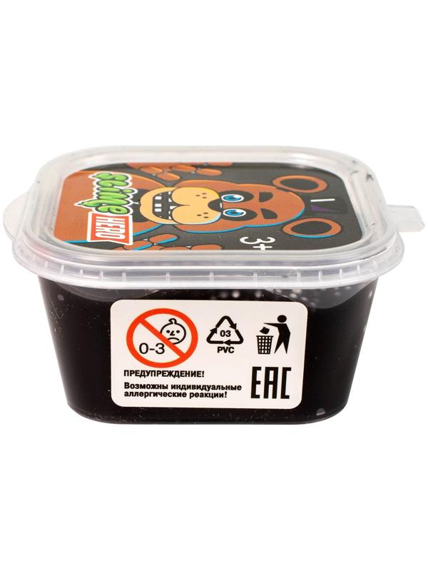 Слайм «Slime HERO. Роботы. Медведь », чёрный, 60 г